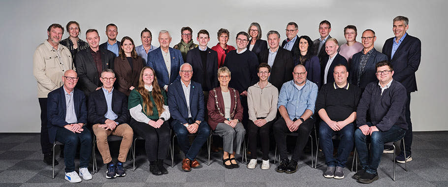 Foto af det samlede Byråd 2026-2029